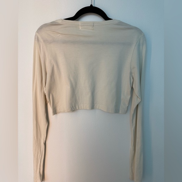 TALENTLESS BONE Long Sleeve Crop Top | Sz: M - Picture 6 of 6